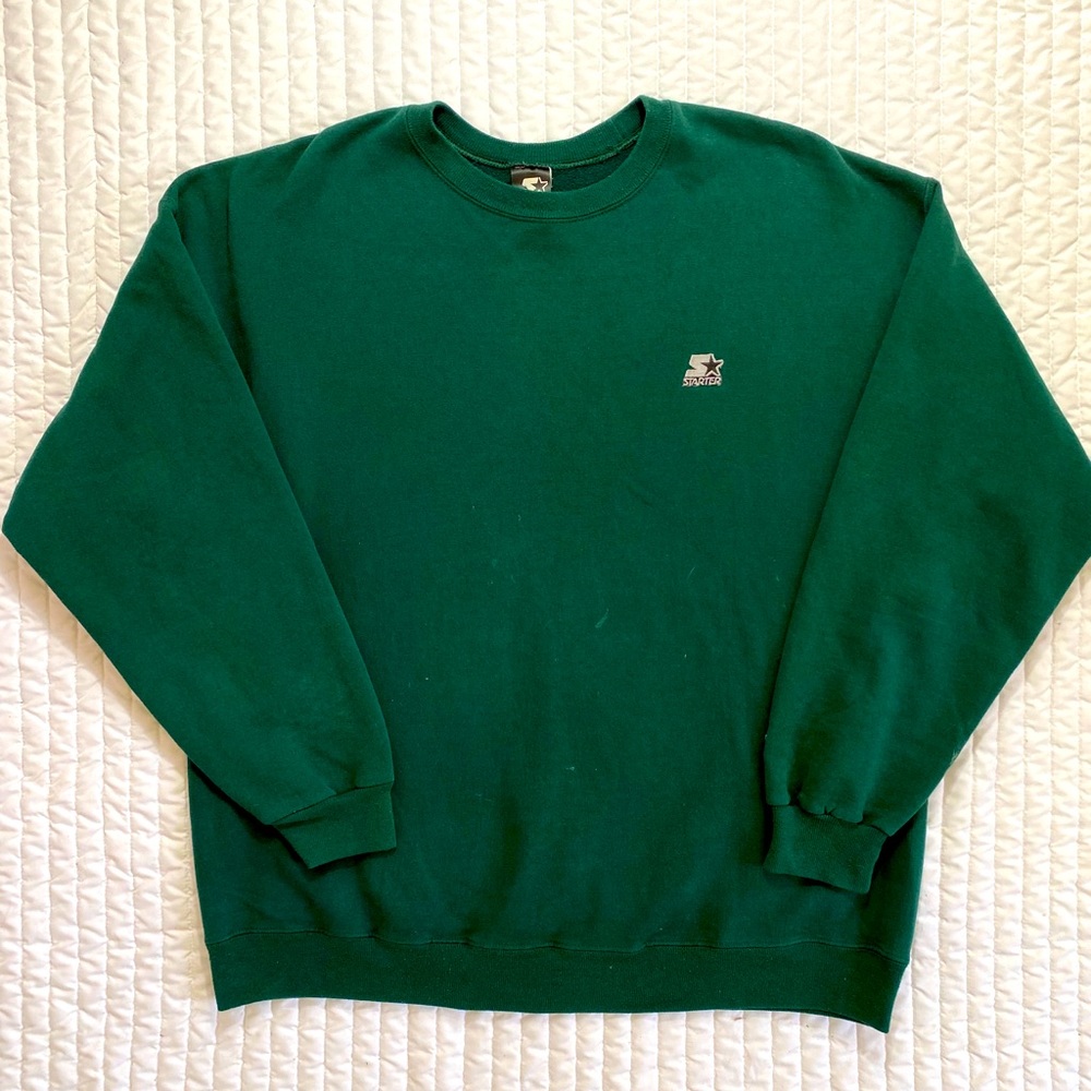 Vintage Starter Green Crewneck Size XL